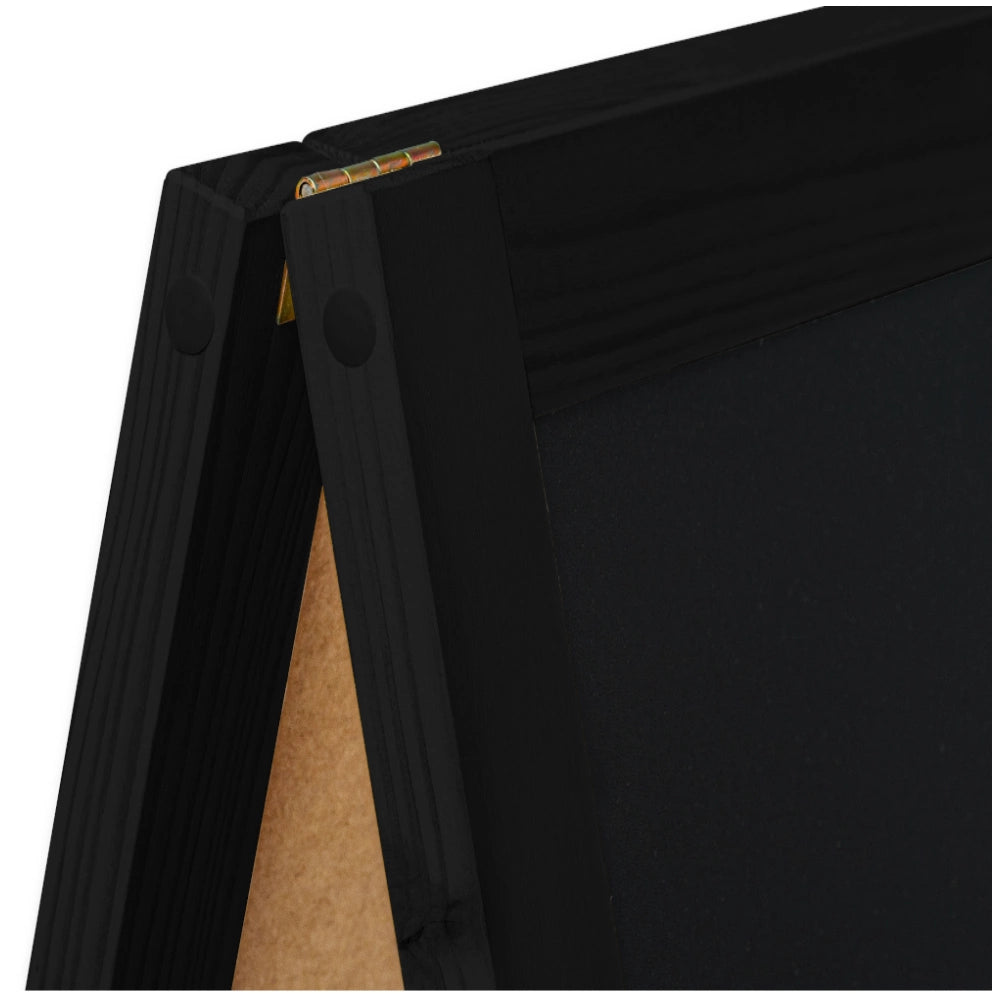 Kundenstopper Kreidetafel Größe XL – Schwarz – 72x160cm