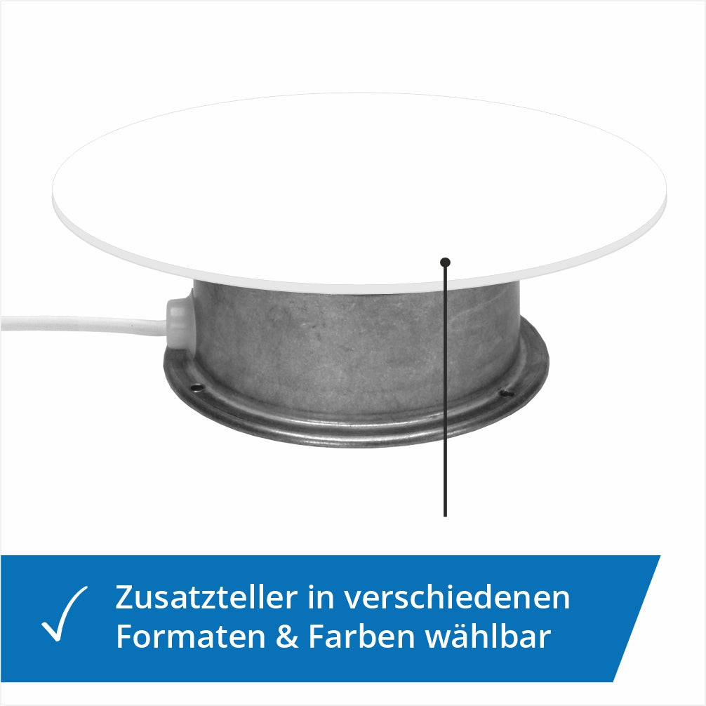 Drehbühne bis 10 kg Traglast und einem Aufsatzteller