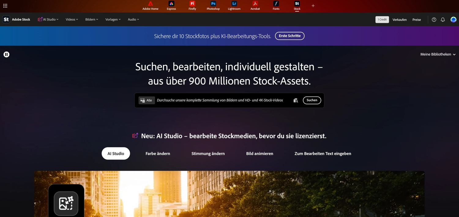 Motivauswahl Ihres Bildes für Alu-Textilspannrahmen
