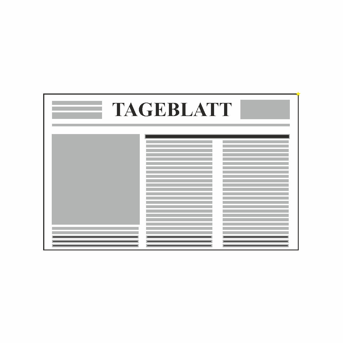 Layout und Gestaltung von Printanzeigen für Zeitungen und Magazine
